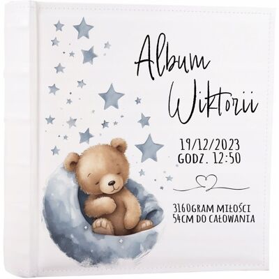 Inny producent Album na zdjęcia dla dziecka 100 stron kremowych prezent urodziny chrzest Inny producent Album na zdjęcia dla dziecka 100 stron kremowych prezent urodziny chrzest