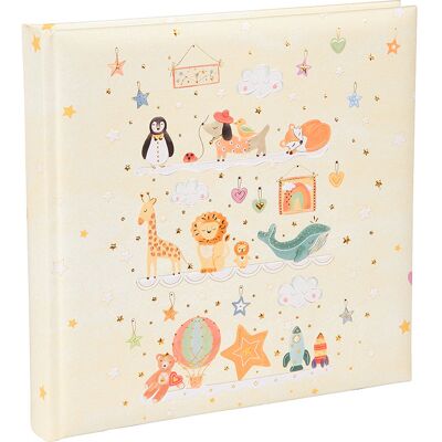 Album na zdjęcia dziecka - dziecięcy wklejany - marki GOLDBUCH - 30 kart ecru - Toy Zoo Album na zdjęcia dziecka - dziecięcy wklejany - marki GOLDBUCH - 30 kart ecru - Toy Zoo