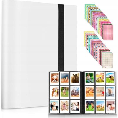 Inny producent ALBUM NA ZDJĘCIA INSTAX MINI 432 KIESZENIE BIAŁY FOTOGRAFICZNY Inny producent ALBUM NA ZDJĘCIA INSTAX MINI 432 KIESZENIE BIAŁY FOTOGRAFICZNY