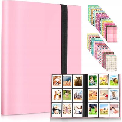 Inny producent ALBUM NA ZDJĘCIA INSTAX MINI 432 KIESZENIE RÓŻOWY FOTOGRAFICZNY Inny producent ALBUM NA ZDJĘCIA INSTAX MINI 432 KIESZENIE RÓŻOWY FOTOGRAFICZNY
