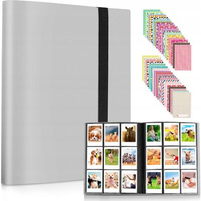 Inny producent ALBUM NA ZDJĘCIA INSTAX MINI 432 KIESZENIE SZARY FOTOGRAFICZNY Inny producent ALBUM NA ZDJĘCIA INSTAX MINI 432 KIESZENIE SZARY FOTOGRAFICZNY