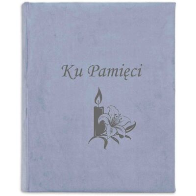 EMPOL Album na zdjęcia kieszeniowy, żałobny, pogrzeb, 15x21, 120 zdjęć, Aksamit EMPOL Album na zdjęcia kieszeniowy, żałobny, pogrzeb, 15x21, 120 zdjęć, Aksamit