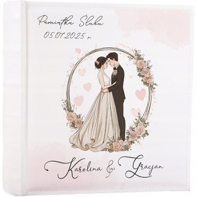 Inny producent Album na zdjęcia prezent ślubny 200 zdjęć 10x15 personalizacja pamiątka Inny producent Album na zdjęcia prezent ślubny 200 zdjęć 10x15 personalizacja pamiątka