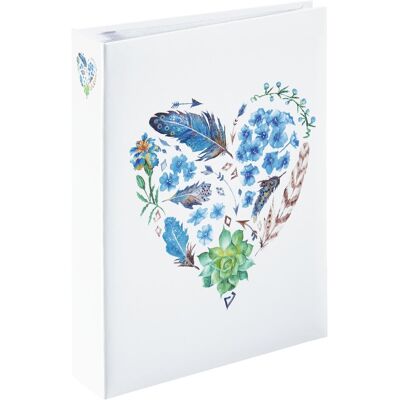 Album na zdjęcia, Valentina HAMA, 100 stron, róznokolorowy, białe karty, 19x25 cm Album na zdjęcia, Valentina HAMA, 100 stron, róznokolorowy, białe karty, 19x25 cm