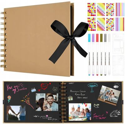 Inny producent ALBUM SCRAPBOOKING DIY NA ZDJĘCIA PREZENT ZESTAW KREATYWNY DO ZDOBIENIA Inny producent ALBUM SCRAPBOOKING DIY NA ZDJĘCIA PREZENT ZESTAW KREATYWNY DO ZDOBIENIA