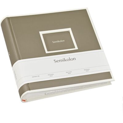 Album Semikolon 200 Pockets 10x15cm fango Album Semikolon 200 Pockets 10x15cm fango