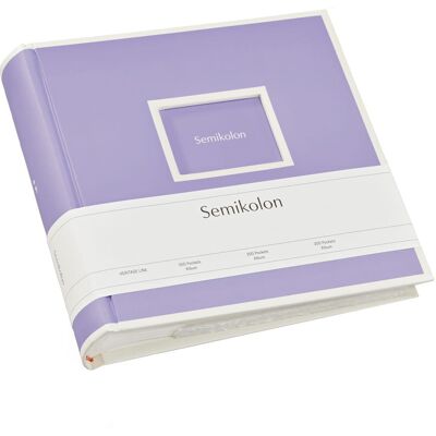 Album Semikolon 200 Pockets 10x15cm lilac silk Album Semikolon 200 Pockets 10x15cm lilac silk