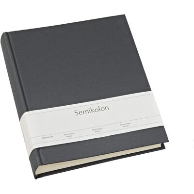 Album Semikolon Classic Medium, kremowe kartki, lava stone Album Semikolon Classic Medium, kremowe kartki, lava stone
