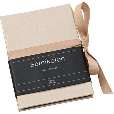 Album Semikolon Leporello Classico Satin Champagne Album Semikolon Leporello Classico Satin Champagne