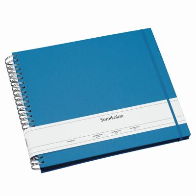 Album Semikolon Maxi Mucho czarne kartki, azzurro Album Semikolon Maxi Mucho czarne kartki, azzurro