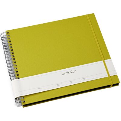 Album Semikolon Maxi Mucho czarne kartki, matcha Album Semikolon Maxi Mucho czarne kartki, matcha