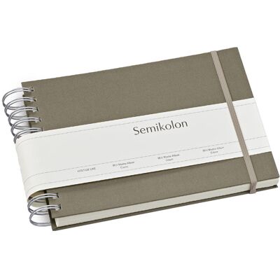 Album Semikolon Mini Mucho kremowe kartki, fango Album Semikolon Mini Mucho kremowe kartki, fango