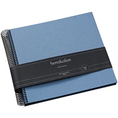 Album Semikolon Spiral Eco M, czarne kartki, Electric Midnight Album Semikolon Spiral Eco M, czarne kartki, Electric Midnight