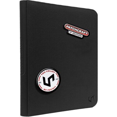 Ultra-Pro Album Ultra Pro: Patchcraft - Zippered 9-Pocket PRO-Binder - Czarny Ultra-Pro Album Ultra Pro: Patchcraft - Zippered 9-Pocket PRO-Binder - Czarny