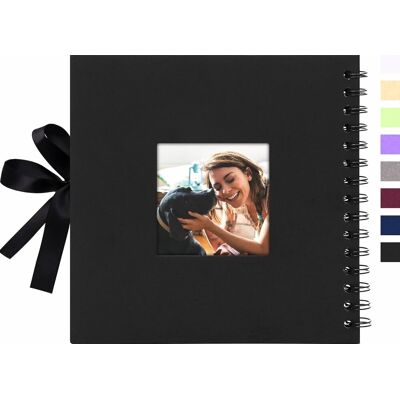 Inny producent Album Zdjęcia 205x205cm Scrapbooking 40 Stron Karton Spirala Diy Inny producent Album Zdjęcia 205x205cm Scrapbooking 40 Stron Karton Spirala Diy