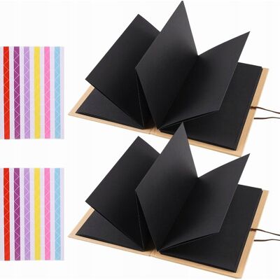 Inny producent ALBUMY 2 SZTUKI 18X12CM KRAFT FOTOKSIĄŻKA SCRAPBOOKING ZDJĘCIA PAMIĄTKI DIY Inny producent ALBUMY 2 SZTUKI 18X12CM KRAFT FOTOKSIĄŻKA SCRAPBOOKING ZDJĘCIA PAMIĄTKI DIY