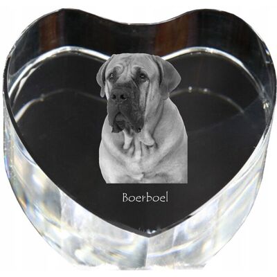 ART Boerboel, Mastif Południowoafrykański - Zdjęcie Psa W Krysztale, Kryształow ART Boerboel, Mastif Południowoafrykański - Zdjęcie Psa W Krysztale, Kryształow