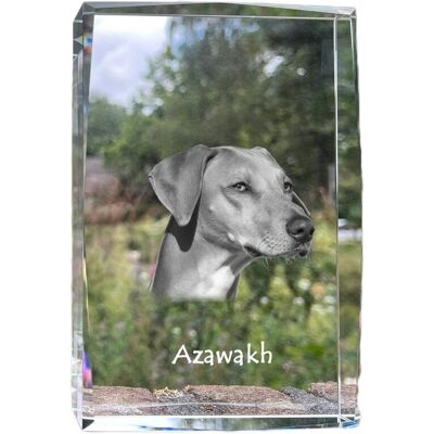 Chart afrykański, Azawakh - kryształ ze zdjęciem psa, zdjęcie w szkle, nowoczesna ekspozycja zdjęcia marki Art-Dog Chart afrykański, Azawakh - kryształ ze zdjęciem psa, zdjęcie w szkle, nowoczesna ekspozycja zdjęcia marki Art-Dog