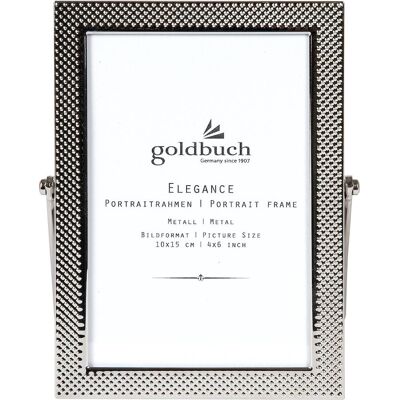 Elegancka ramka na zdjęcie 10x15 srebrna Goldbuch Elegancka ramka na zdjęcie 10x15 srebrna Goldbuch