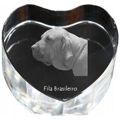 ART Fila Brasileiro, Mastif Brazylijski - Zdjęcie Psa W Krysztale, Kryształowe ART Fila Brasileiro, Mastif Brazylijski - Zdjęcie Psa W Krysztale, Kryształowe