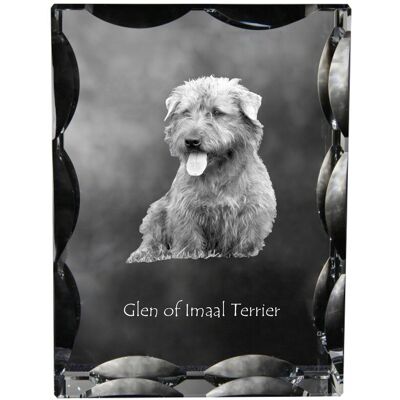 ART Glen Of Imaal Terrier - Kryształ Ze Zdjęciem Psa, Szklana Statuetka Ze Zdję ART Glen Of Imaal Terrier - Kryształ Ze Zdjęciem Psa, Szklana Statuetka Ze Zdję