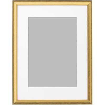 IKEA SILVERHOJDEN RAMKA NA ZDJĘCIA ZŁOTY 30x40 CM IKEA SILVERHOJDEN RAMKA NA ZDJĘCIA ZŁOTY 30x40 CM