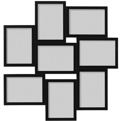 IKEA VAXBO RAMA RAMKA NA 8 ZDJĘĆ 13x18 CM CZARNA IKEA VAXBO RAMA RAMKA NA 8 ZDJĘĆ 13x18 CM CZARNA