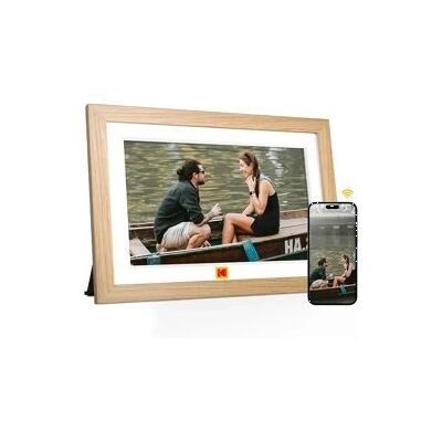 Kodak Brązowa Cyfrowa Foto Ramka na zdjęcia 10,1' RCF-1018W Kodak Brązowa Cyfrowa Foto Ramka na zdjęcia 10,1' RCF-1018W