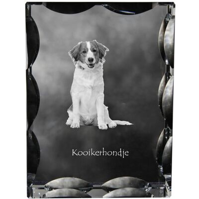 Kooikerhondje - kryształ ze zdjęciem psa, szklana statuetka ze zdjęciem, wyjątkowa ramka ze zdjęciem marki Art-Dog Kooikerhondje - kryształ ze zdjęciem psa, szklana statuetka ze zdjęciem, wyjątkowa ramka ze zdjęciem marki Art-Dog