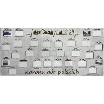 Korona Gór Polski Polskich Obraz na ściane góry ramka na zdjęcia prezent, LuxBud, Korona Gór Polski Polskich Obraz na ściane góry ramka na zdjęcia prezent, LuxBud,
