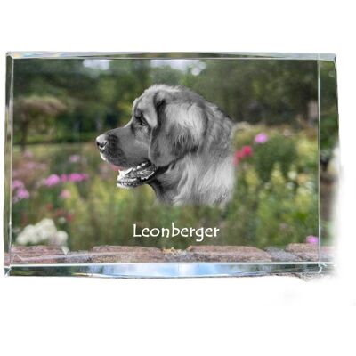 Leonberger - kryształ ze zdjęciem psa, zdjęcie w szkle, nowoczesna ekspozycja zdjęcia marki Art-Dog Leonberger - kryształ ze zdjęciem psa, zdjęcie w szkle, nowoczesna ekspozycja zdjęcia marki Art-Dog