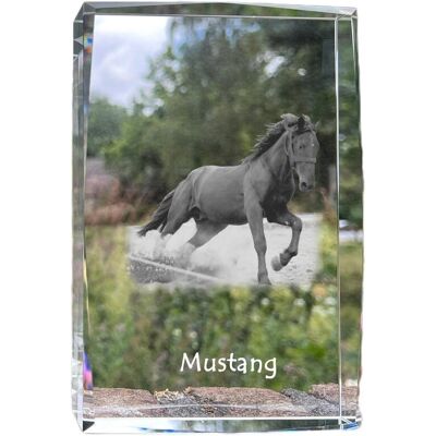Mustang - kryształ ze zdjęciem konia, zdjęcie w szkle, nowoczesna ekspozycja zdjęcia marki Art-Dog Mustang - kryształ ze zdjęciem konia, zdjęcie w szkle, nowoczesna ekspozycja zdjęcia marki Art-Dog