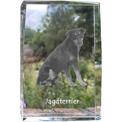 Niemiecki terier myśliwski, Jagdterrier - kryształ ze zdjęciem psa, zdjęcie w szkle, nowoczesna ekspozycja zdjęcia marki Art-Dog Niemiecki terier myśliwski, Jagdterrier - kryształ ze zdjęciem psa, zdjęcie w szkle, nowoczesna ekspozycja zdjęcia marki Art-Dog