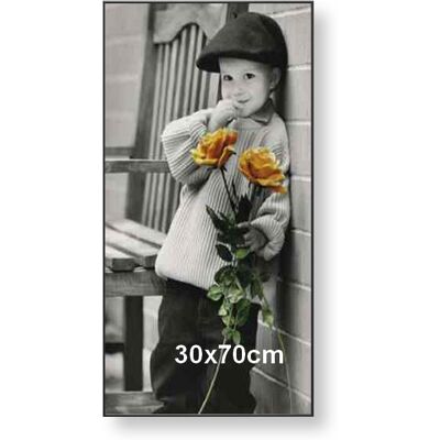 ARTVIC Rama aluminiowa do zdjęcia lub plakatu 30x70cm, czarny półmat ARTVIC Rama aluminiowa do zdjęcia lub plakatu 30x70cm, czarny półmat