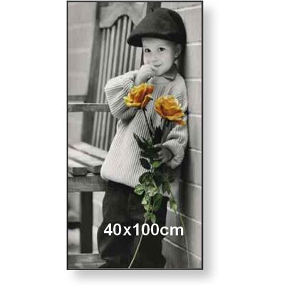 ARTVIC Rama aluminiowa do zdjęcia lub plakatu 40x100cm, czarny półmat ARTVIC Rama aluminiowa do zdjęcia lub plakatu 40x100cm, czarny półmat