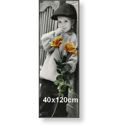 ARTVIC Rama aluminiowa do zdjęcia lub plakatu 40x120cm, czarny półmat ARTVIC Rama aluminiowa do zdjęcia lub plakatu 40x120cm, czarny półmat