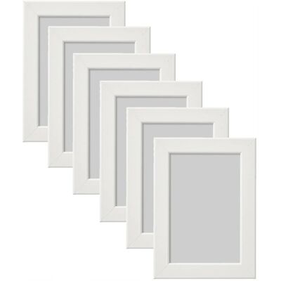 Ikea RAMKA NA ZDJĘCIA FISKBO BIAŁA 10x15 cm 6 SZT. Ikea RAMKA NA ZDJĘCIA FISKBO BIAŁA 10x15 cm 6 SZT.