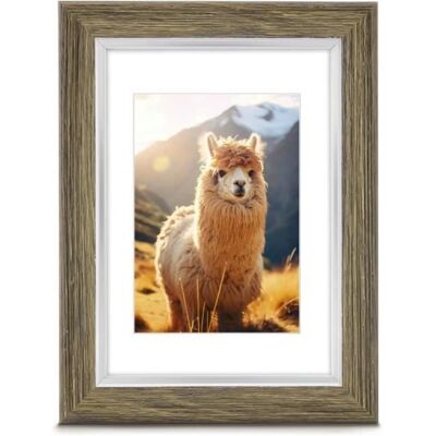 Hama Ramka na zdjęcia plastikowa 'Lima', oliwkowa, 20 x 30 cm Hama Ramka na zdjęcia plastikowa 'Lima', oliwkowa, 20 x 30 cm