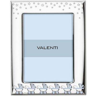 Valentina Ramka na zdjęcie wózeczki Rozmiar: 13x18 cm Kolor: Niebieski SKU: VL73128/4LC Valentina Ramka na zdjęcie wózeczki Rozmiar: 13x18 cm Kolor: Niebieski SKU: VL73128/4LC