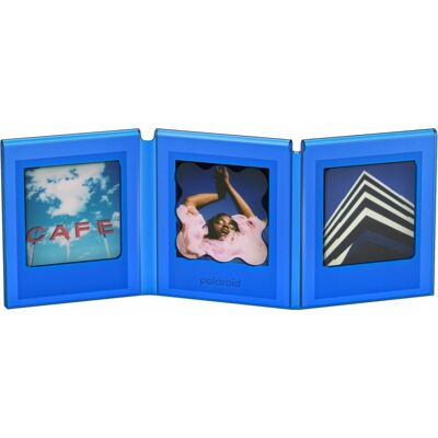 Ramka Polaroid Go Acrylic Frame na 3 zdjęcia- Niebieska Ramka Polaroid Go Acrylic Frame na 3 zdjęcia- Niebieska