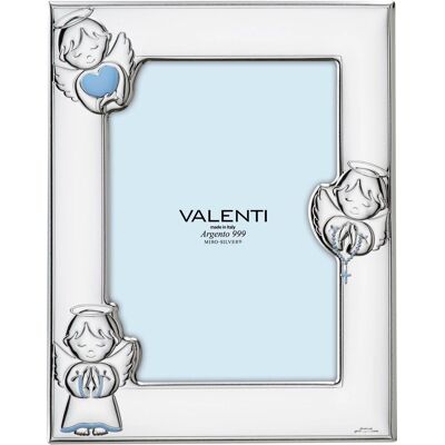 Valentina Ramka z aniołkiem Rozmiar: 13x18 cm Kolor: Niebieski SKU: VL73159/4LC Valentina Ramka z aniołkiem Rozmiar: 13x18 cm Kolor: Niebieski SKU: VL73159/4LC