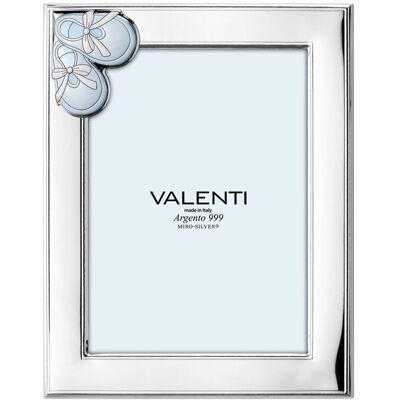 Valentina Ramka z bucikami Rozmiar: 13x18 cm Kolor: Niebieski SKU: VL73187/4LC Valentina Ramka z bucikami Rozmiar: 13x18 cm Kolor: Niebieski SKU: VL73187/4LC