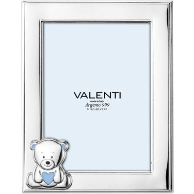 Valentina Ramka z misiem Rozmiar: 9x13 cm Kolor: Niebieski SKU: VL73182/3LC Valentina Ramka z misiem Rozmiar: 9x13 cm Kolor: Niebieski SKU: VL73182/3LC