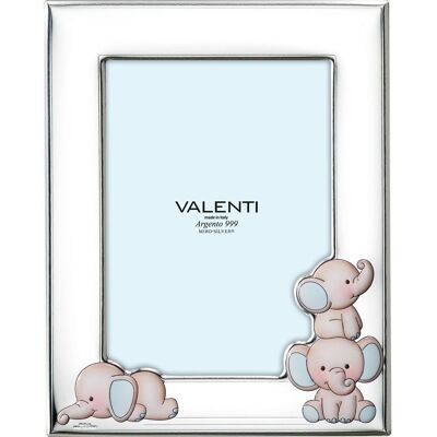 Valentina Ramka ze słonikami Rozmiar: 13x18 cm Kolor: Niebieski SKU: VL73165/4LC Valentina Ramka ze słonikami Rozmiar: 13x18 cm Kolor: Niebieski SKU: VL73165/4LC