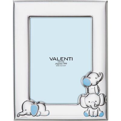 Valentina Ramka ze słonikami Rozmiar: 9x13 cm Kolor: Niebieski SKU: VL73166/3LC Valentina Ramka ze słonikami Rozmiar: 9x13 cm Kolor: Niebieski SKU: VL73166/3LC
