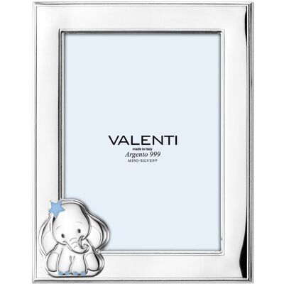 Valentina Ramka ze słonikiem Rozmiar: 9x13 cm Kolor: Niebieski SKU: VL73184/3LC Valentina Ramka ze słonikiem Rozmiar: 9x13 cm Kolor: Niebieski SKU: VL73184/3LC