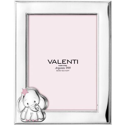 Valentina Ramka ze słonikiem Rozmiar: 9x13 cm Kolor: Różowy SKU: VL73184/3LR Valentina Ramka ze słonikiem Rozmiar: 9x13 cm Kolor: Różowy SKU: VL73184/3LR