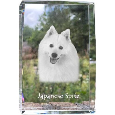 Szpic japoński - kryształ ze zdjęciem psa, zdjęcie w szkle, nowoczesna ekspozycja zdjęcia marki Art-Dog Szpic japoński - kryształ ze zdjęciem psa, zdjęcie w szkle, nowoczesna ekspozycja zdjęcia marki Art-Dog