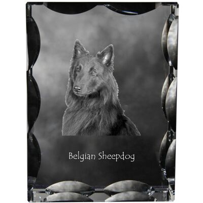 Tervueren Owczarek belgijski - kryształ ze zdjęciem psa, szklana statuetka ze zdjęciem, wyjątkowa ramka ze zdjęciem marki Art-Dog Tervueren Owczarek belgijski - kryształ ze zdjęciem psa, szklana statuetka ze zdjęciem, wyjątkowa ramka ze zdjęciem marki Art-Dog