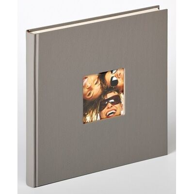 walther, Album na zdjęcia wklejane, Walther Design, 100 stron, białe karty, szary, 30x30cm walther, Album na zdjęcia wklejane, Walther Design, 100 stron, białe karty, szary, 30x30cm